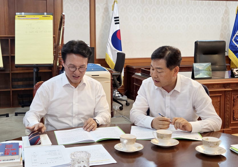 국무총리 면담ⓒ자치도 제공