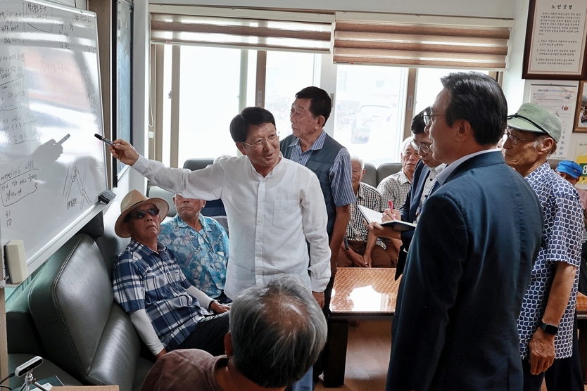 한도래영농조합법인 방문ⓒ서귀포시 제공