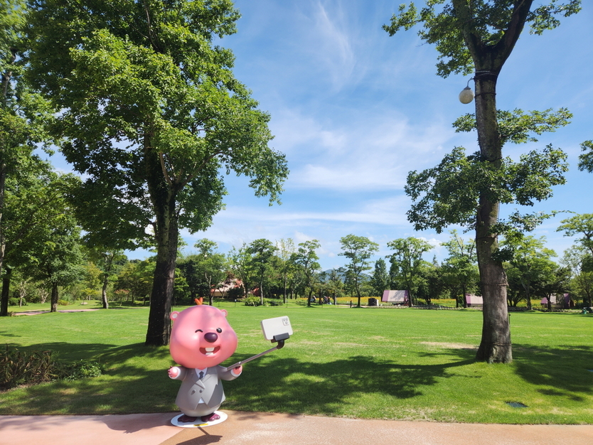 정원워케이션 잔디광장 포토존ⓒ순천시 제공