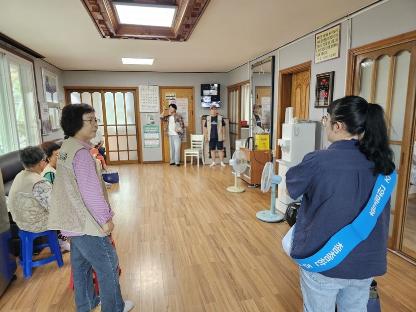 안성시가, 찾아가는 도로명주소 홍보 실시하고 있다. ⓒ 안성시 제공