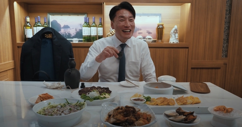 국제미식산업박람회, 유튜버 마츠다와 ‘남도의 맛’ 전파ⓒ자치도 제공