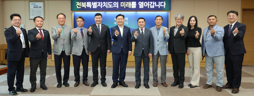 몽골 우문고비주지사 전북방문ⓒ자치도 제공