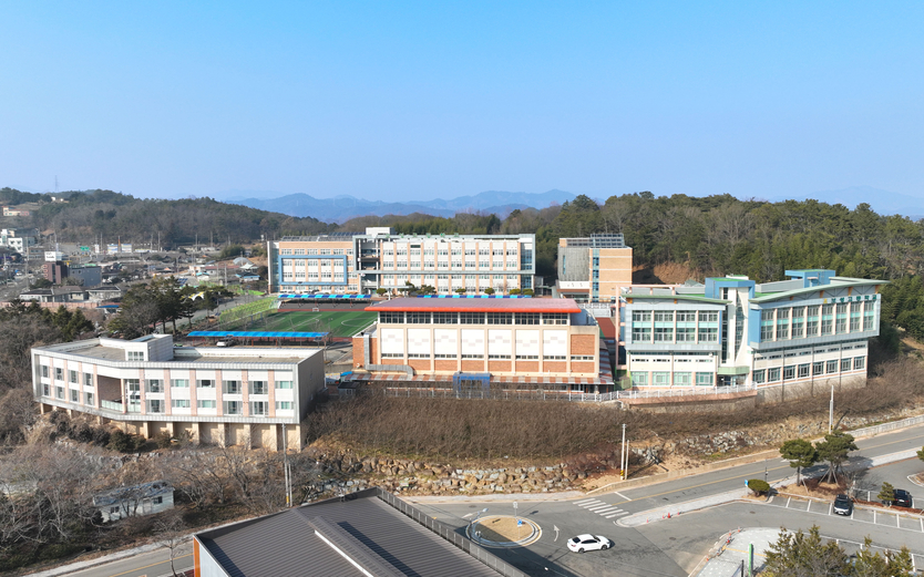 보성군 보성고, 교육부 지정 자율형공립고 2.0 전남 유일 선정_보성고등학교 전경ⓒ보성군 제공