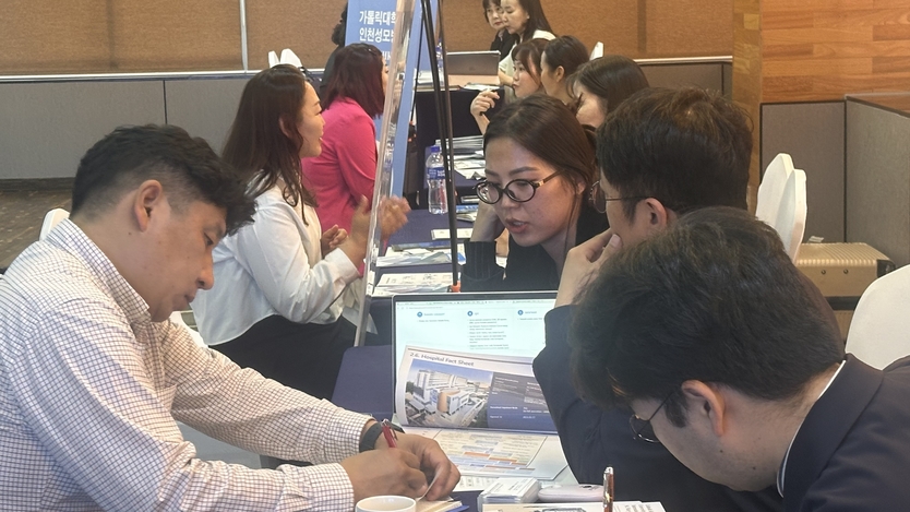 팀메디컬인천_B2B 상담 전경 ⓒ 인천관광공사 제공