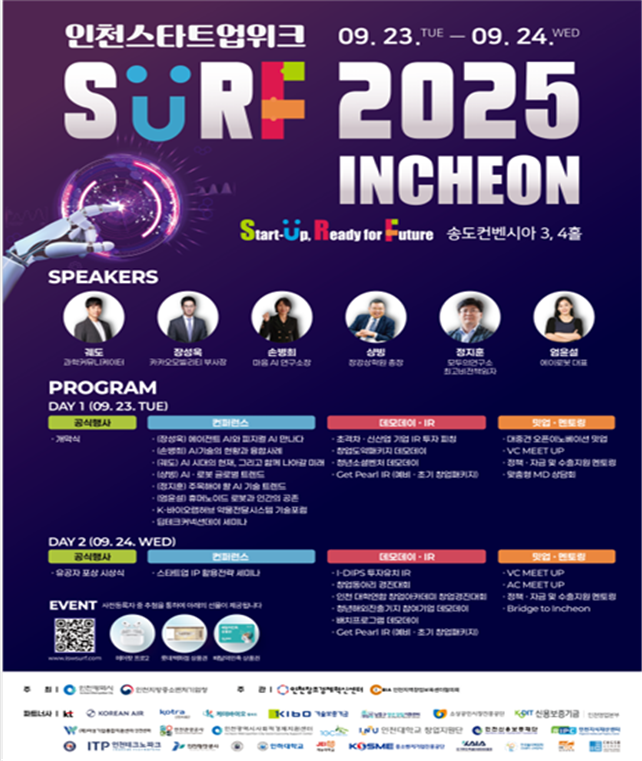 'SURF 2025 INCHEON' 포스터 ⓒ 인천시 제공