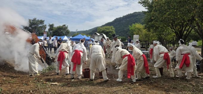 평창 방림 삼베삼굿놀이 공개행사.ⓒ평창군