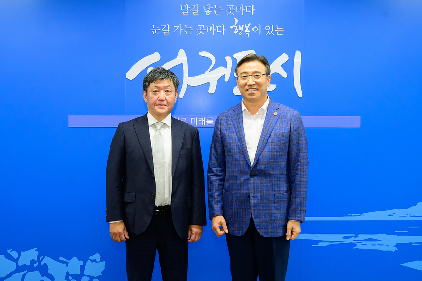 재일본관동제주도민협회 제35대 임원진 접견ⓒ서귀포시 제공