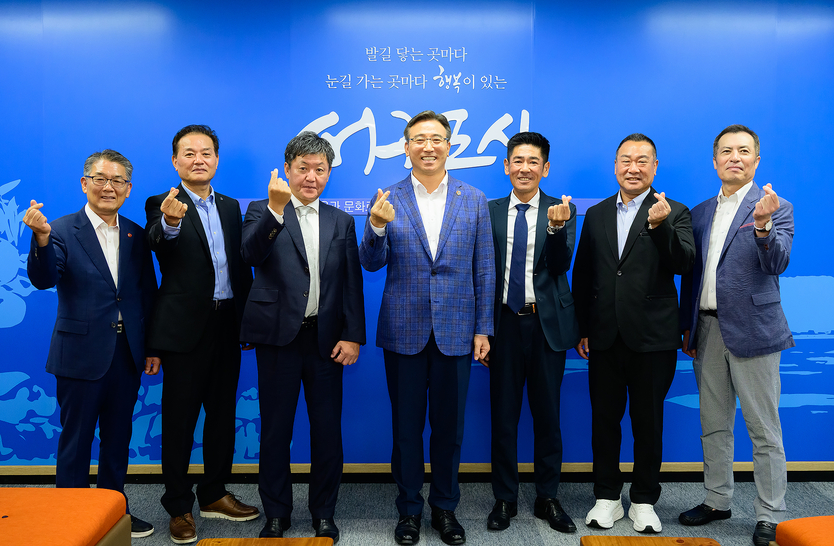 재일본관동제주도민협회 제35대 임원진 접견ⓒ서귀포시 제공