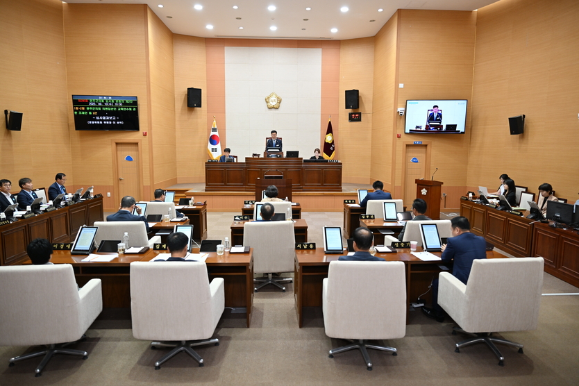 완주군의회 제295회 임시회 폐회ⓒ완주군의회 제공