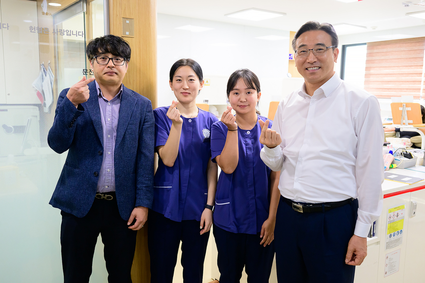 투병공무원 돕기 헌혈ⓒ서귀포시 제공
