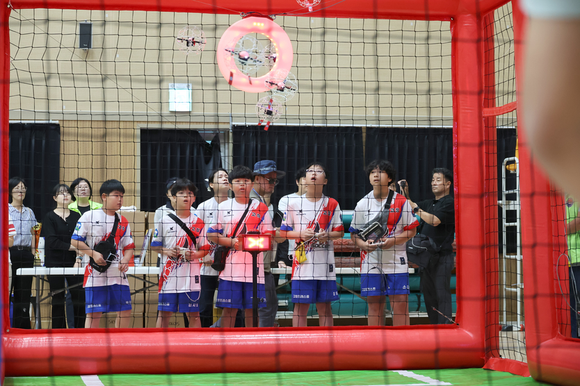 제1회 고창군수배 전국 청소년 드론축구대회 ⓒ 고창군 제공
