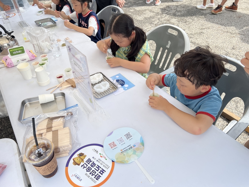 2025 화성송산포도축제 현장 모습.(사진=수원대학교 WoW!메이커스)