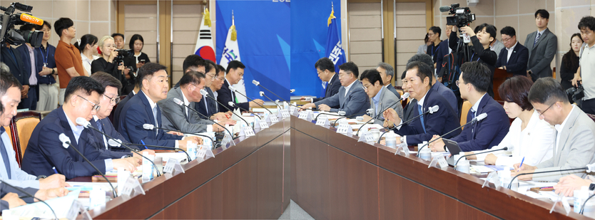 전북특별자치도-더불어민주당 예산정책협의회ⓒ자치도 제공