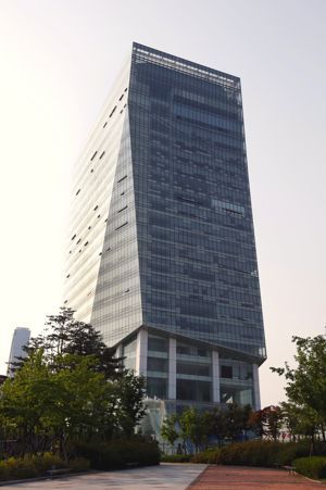 미추홀타워 전경 