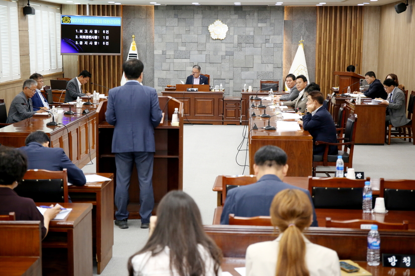 제27회 영광군의회 의원간담회ⓒ영광군의회 제공