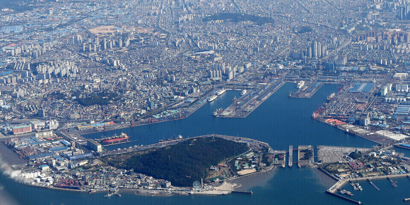 인천내항 전경. ⓒ 인천시 제공