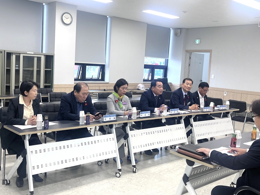 전라남도 석유화학철강산업 위기대응 특별위원회 현지활동 ⓒ 자치도의회 제공