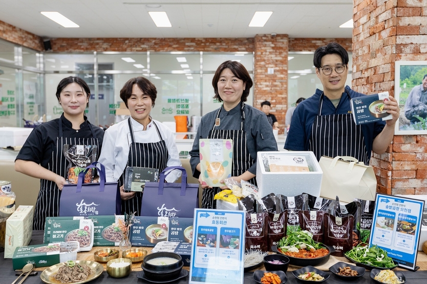 지역의 대표 맛집 사장님들이 직접 참여해 개발한 ‘순천맛집 밀키트’시리즈 출시 ⓒ 순천시 제공