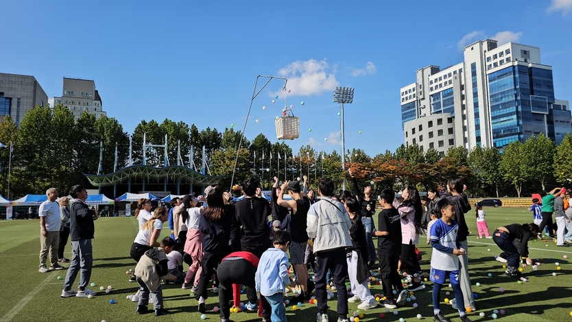 스바보다러시아어권지원센터가  ‘제4회 고려인 체육대회 및 페스티벌’을 개최하고 있다. ⓒ 우리일보 db