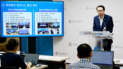 인천시, ‘20252026 재외동포 인천 방문의 해’ 맞아 글로벌 경제도시 도약 본격화