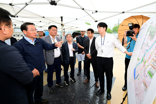 유정복 인천시장, 남동산단 공영주차장 현장 점검… "주차난 해결로 경쟁력 강화"