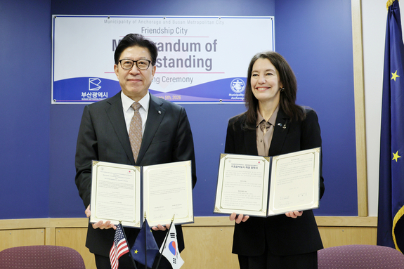 박형준 시장, ‘북극항로’ 심장부 알래스카서 부산의 미래 열다