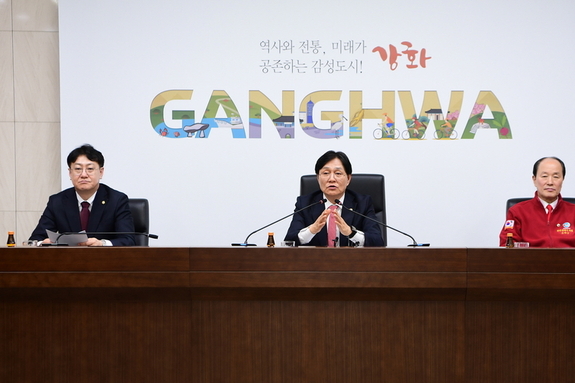 박용철 강화군수, “강화만 빠진 인천철도망… 시민 평등권 차원서 수정하라”