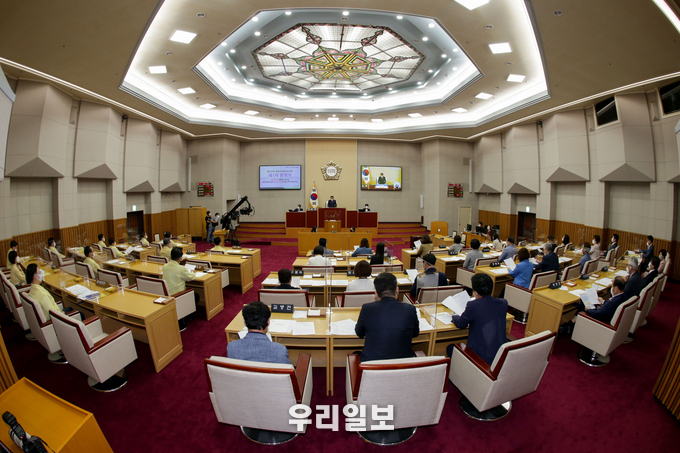 부천시의회 본회의장 ⓒ부천시의회 홍보실