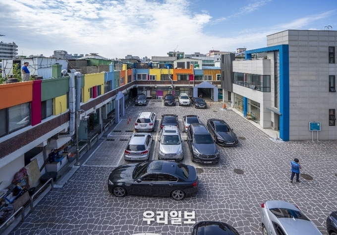 유럽풍 공영주차장 있는 용남시장에 장보러 오세요 ⓒ미추홀구청