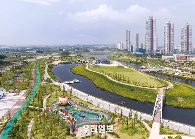 청라호수공원 ⓒ인천경제자유구역청