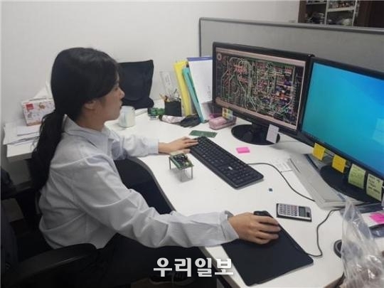 한국폴리텍대학 남인천 캠퍼스 로봇전자과 강세희 학생 ⓒ 한국폴리텍 남인천 캠퍼스