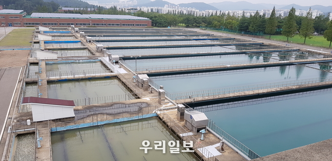 수산 정수장 전경 ⓒ인천시청