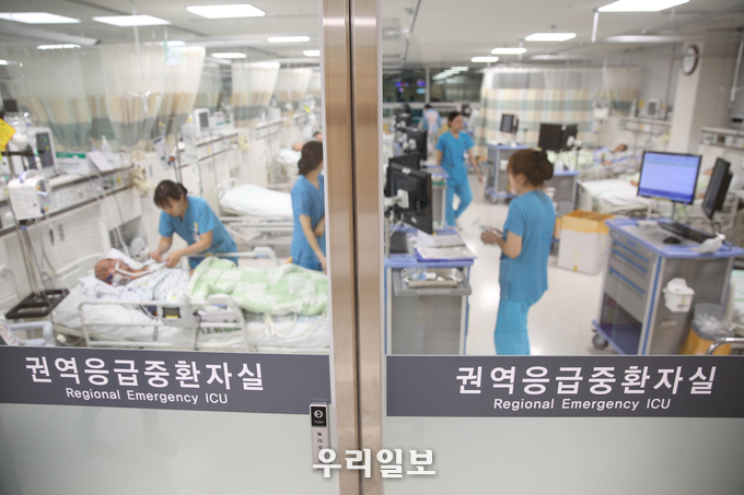 순천향대 부천병원 권역응급의료센터 전용 중환자실 모습 ⓒ순천향대부천병원