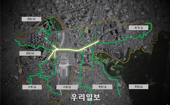 서울로와 연결되는 7개 길 '서울로공공길'로 사진 ⓒ서울시청 제공