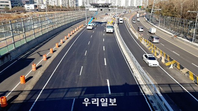 도봉지하차도 유입부 ⓒ서울시청제공