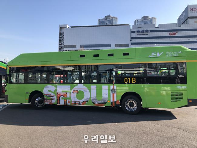 전기버스 사진 ⓒ서울시청제공