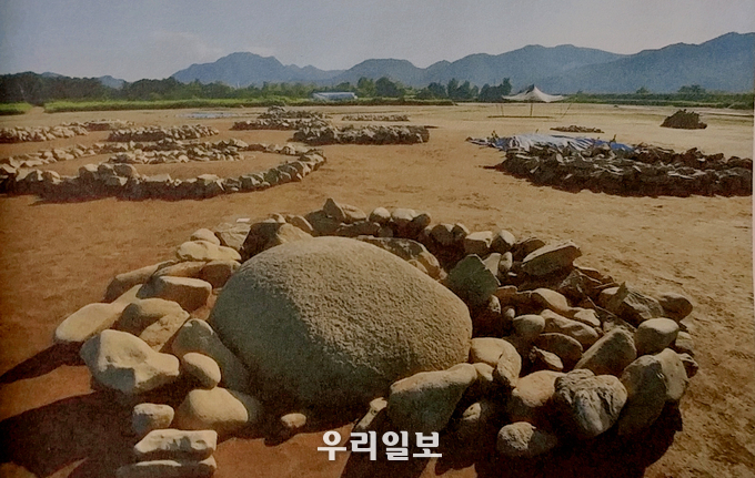 춘천중도 유적지 발견당시 사진 @중도유적 관련 책자사진 우리일보 제공