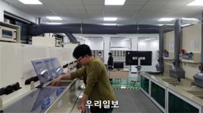 한국폴리텍대학 남인천캠퍼스 원스톱 통합시스템 러닝펙토리 실습실.(사진제공=한국폴리텍대학 남인천캠퍼스)