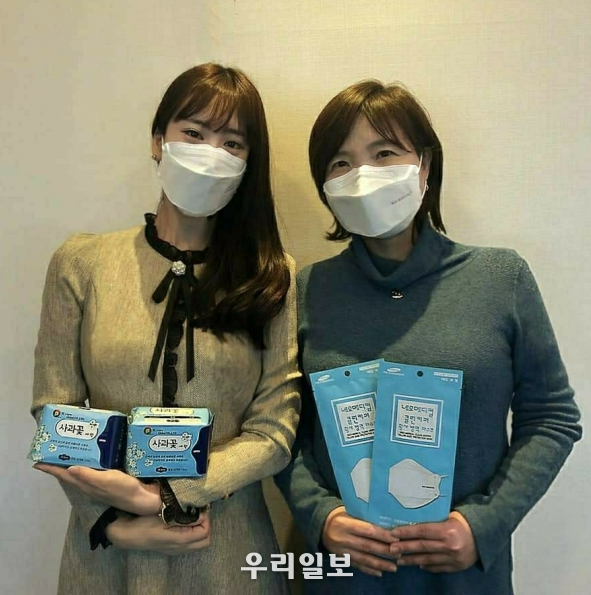 사진 왼쪽부터 웰리드의 아만다(본명 안현주) 대표와 ㈜이레인텍의 이미옥 대표.