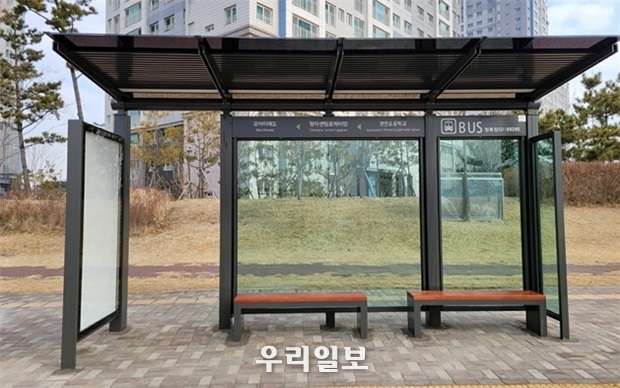 청라국제도시 버스정류장 ⓒ인천경제청