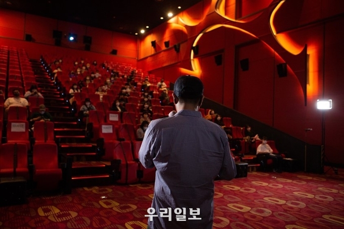 제9회 디아스포라영화제 폐막선언.(사진=디아스포라영화제)