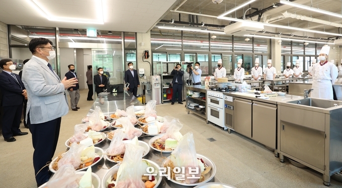 도성훈 교육감 삼량고등학교 방문
