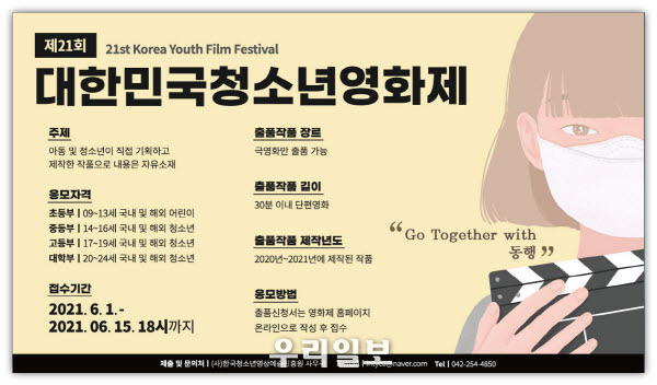 제21회 대한민국청소년영화제 공식포스터