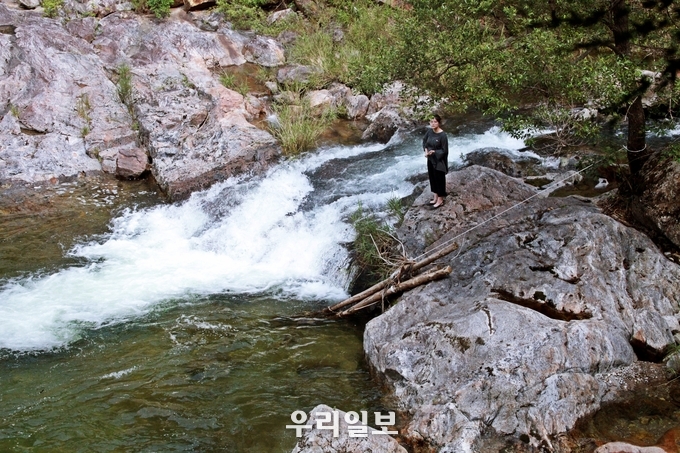판소리 청정 이정윤, 민주지산서 대국민 화합의 소리 득음할터