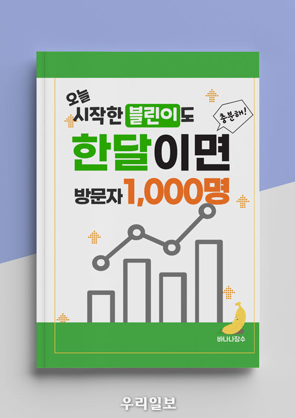 ‘오늘 시작한 블린이도 한 달이면 방문자 1,000명’ 표지