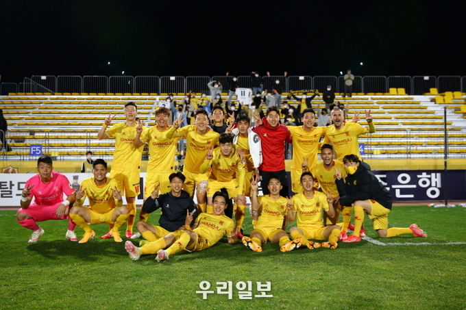 광주FC 선수들.(사진=광주FC)