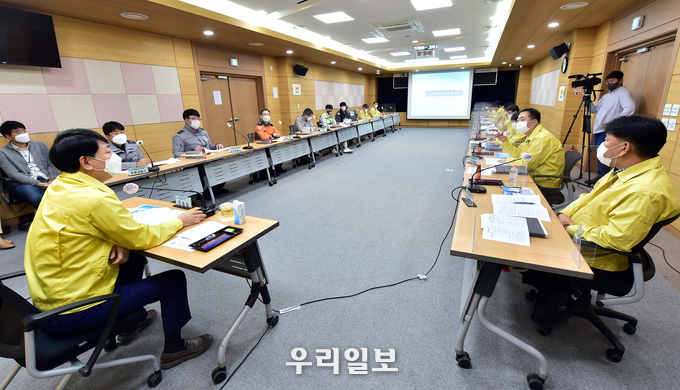 부평구 ‘2021 재난대응 안전한국훈련’ 토론훈련 진행 ⓒ부평구청