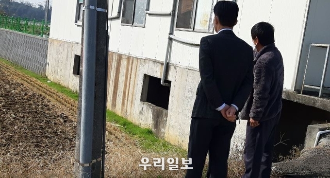 권익보호행정사, 농어촌 용수로 공사 피해 현장조사 실시(사진제공=권익보호행정사)