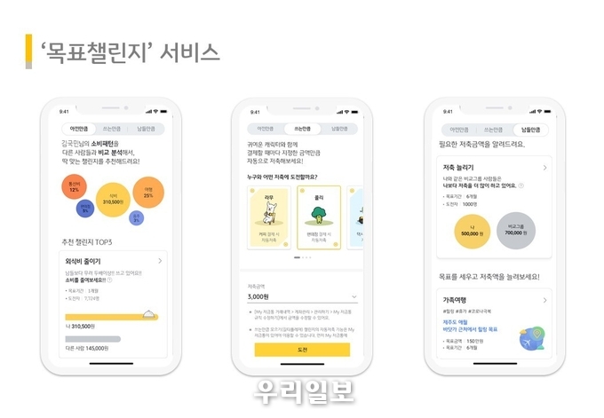 KB마이데이터-'목표챌린지' 서비스