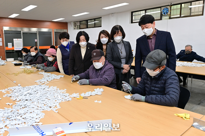 차준택 부평구청장, 노인일자리 및 사회활동 지원사업 현장 방문